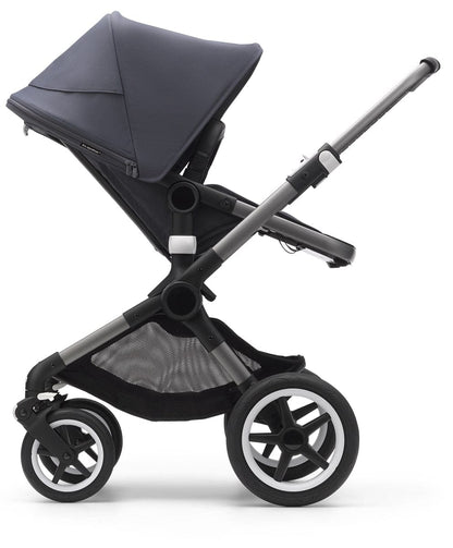 Bugaboo Fox3 Complete Stroller (One Box) - Graphite / Stormy Blue / Stormy Blue - 2306010012