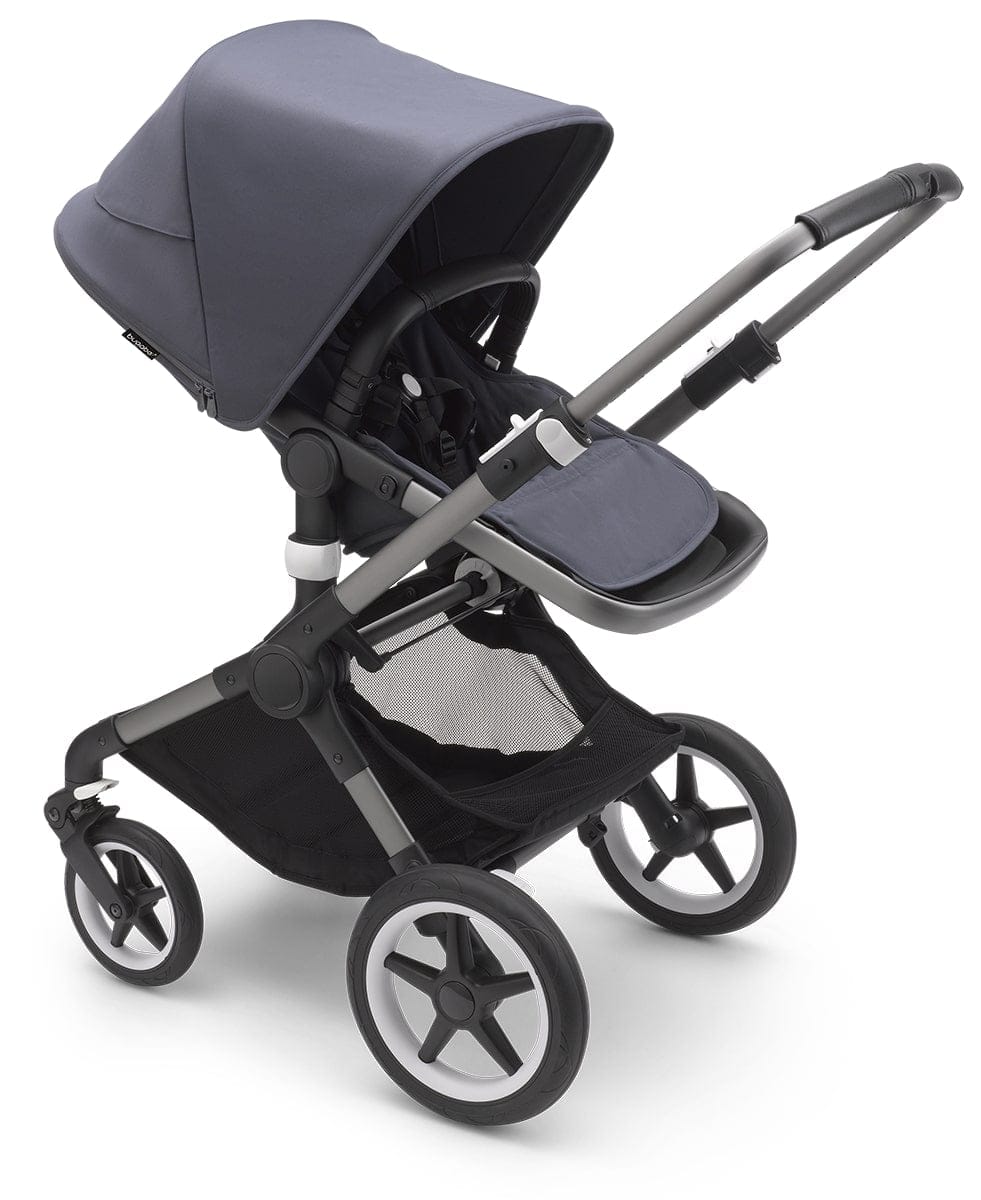 Bugaboo Fox3 Complete Stroller (One Box) - Graphite / Stormy Blue / Stormy Blue - 2306010012