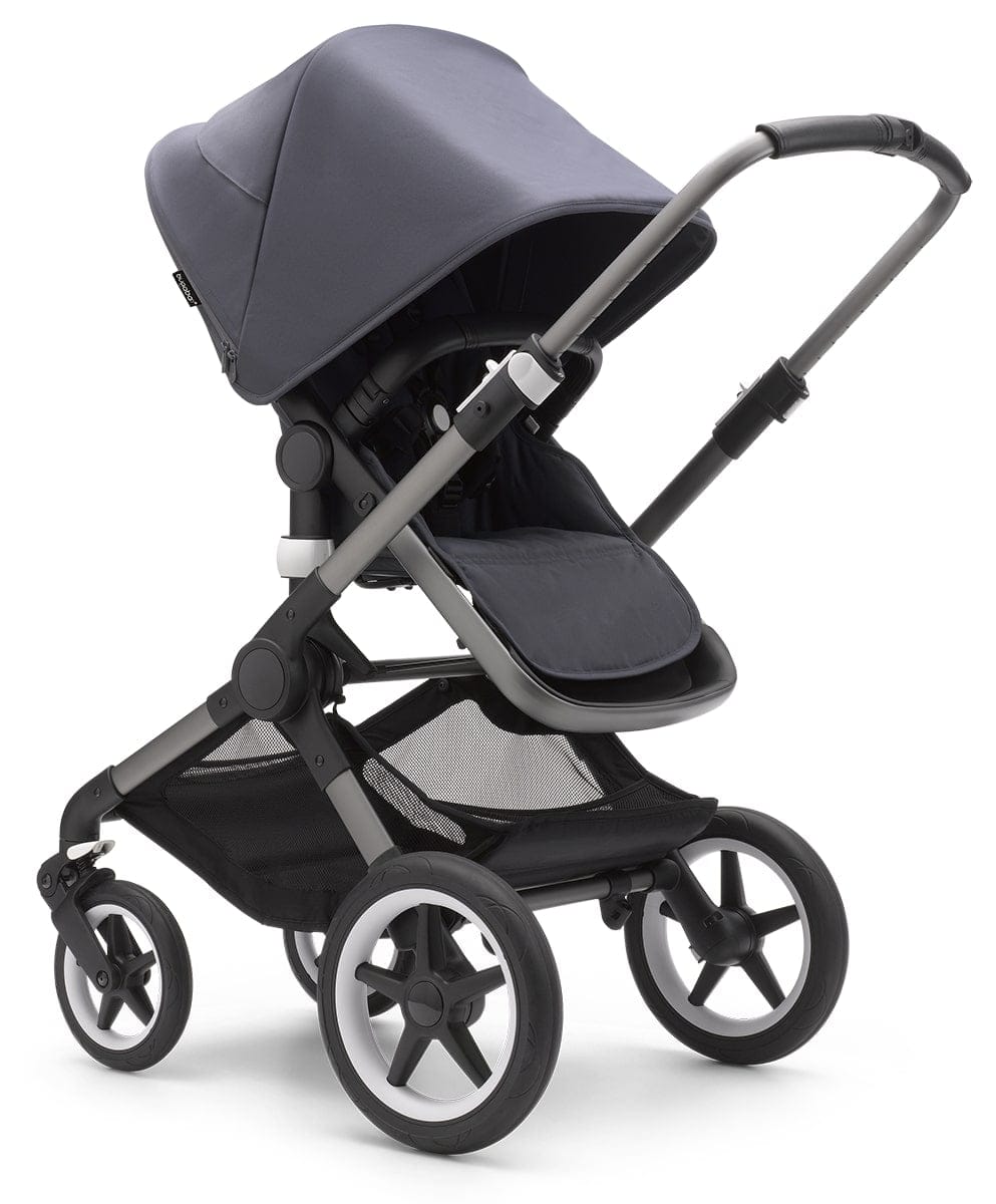 Bugaboo Fox3 Complete Stroller (One Box) - Graphite / Stormy Blue / Stormy Blue - 2306010012