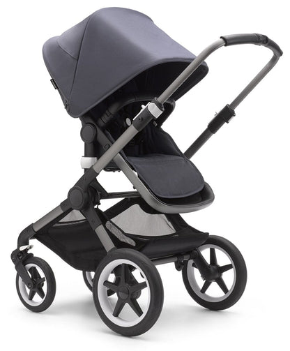 Bugaboo Fox3 Complete Stroller (One Box) - Graphite / Stormy Blue / Stormy Blue - 2306010012