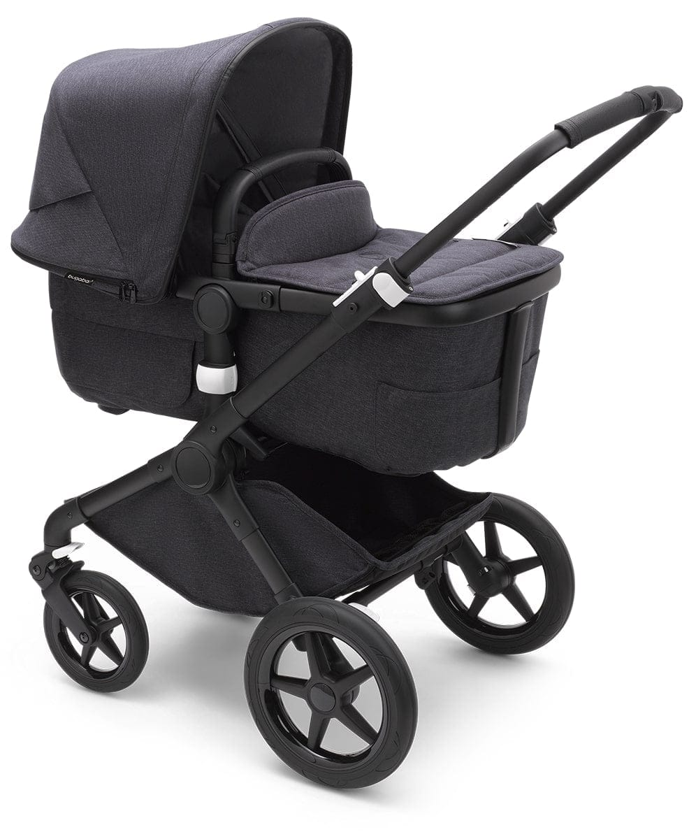 Bugaboo Fox3 Mineral Complete Stroller (One Box) - Black / Washed Black - 2306010036