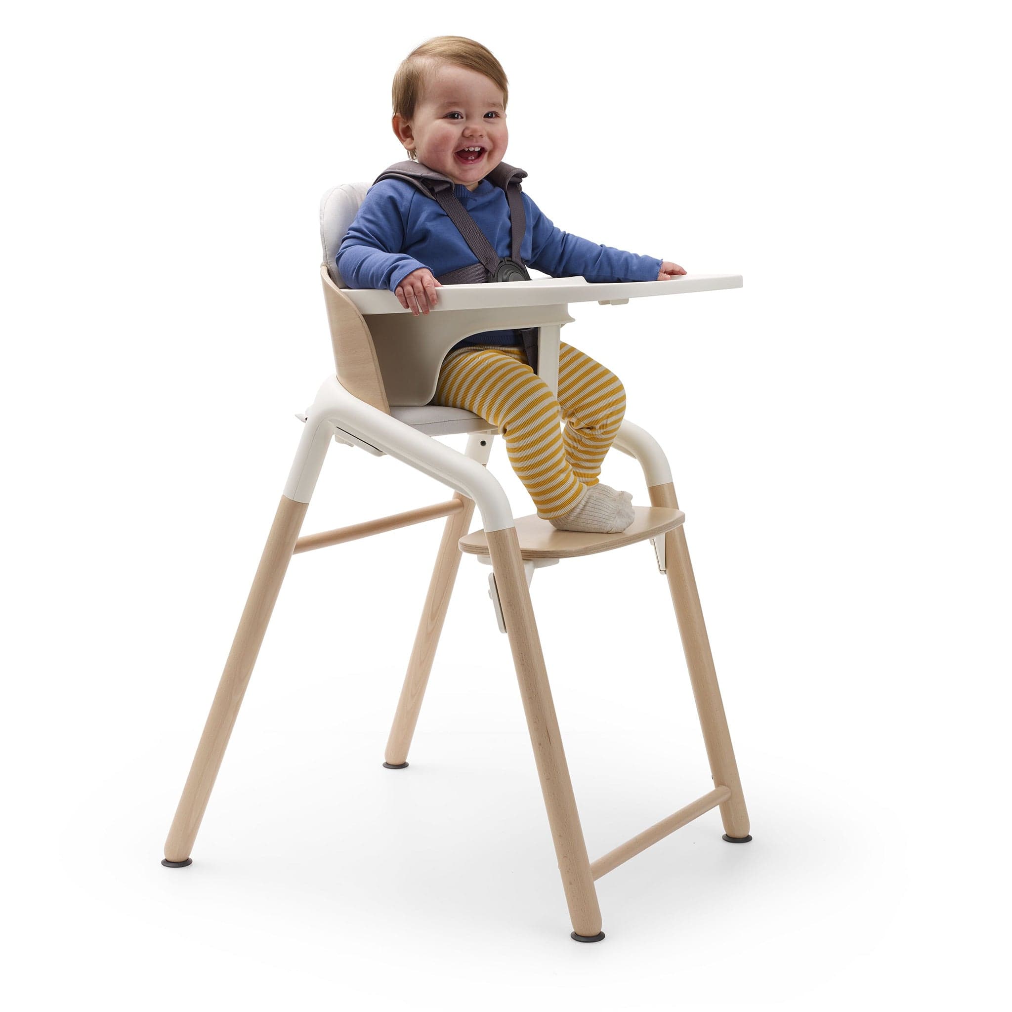 Bugaboo Giraffe Complete High Chair - Neutral Wood / White – Albee