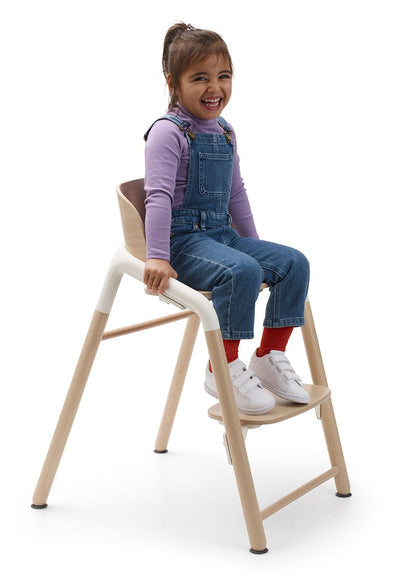 Bugaboo Giraffe Complete High Chair - Neutral Wood / White - 200008002