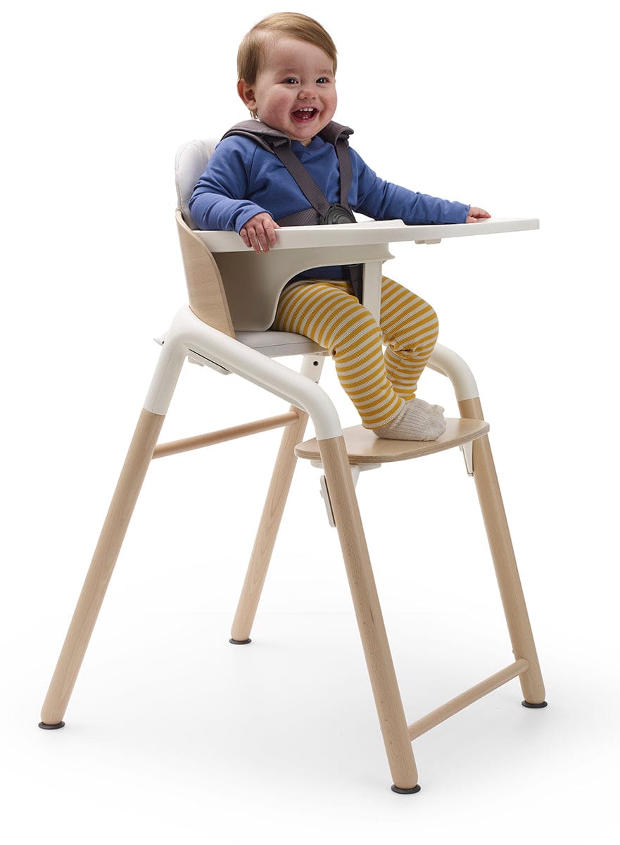 Bugaboo Giraffe Complete High Chair - Neutral Wood / White - 200008002