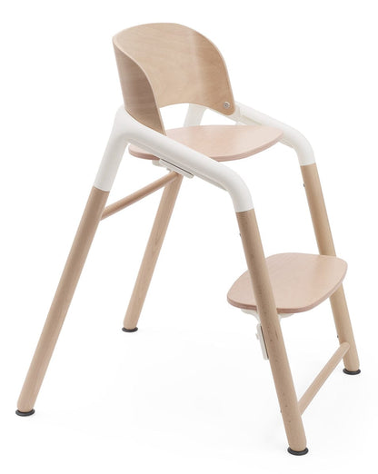 Bugaboo Giraffe Complete High Chair - Neutral Wood / White - 200008002