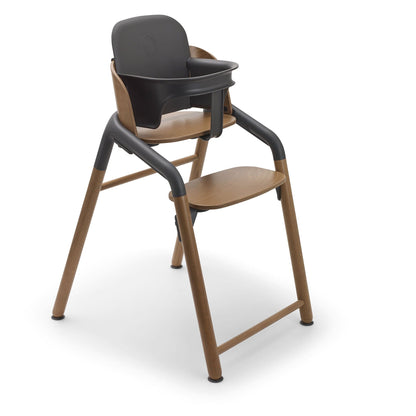 Bugaboo Giraffe Complete High Chair + Newborn Set Bundle - Warm Wood / Grey / Tornado Grey - 200008016-200004010