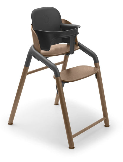 Bugaboo Giraffe Complete High Chair + Newborn Set Bundle - Warm Wood / Grey / Tornado Grey - 200008003-200004010