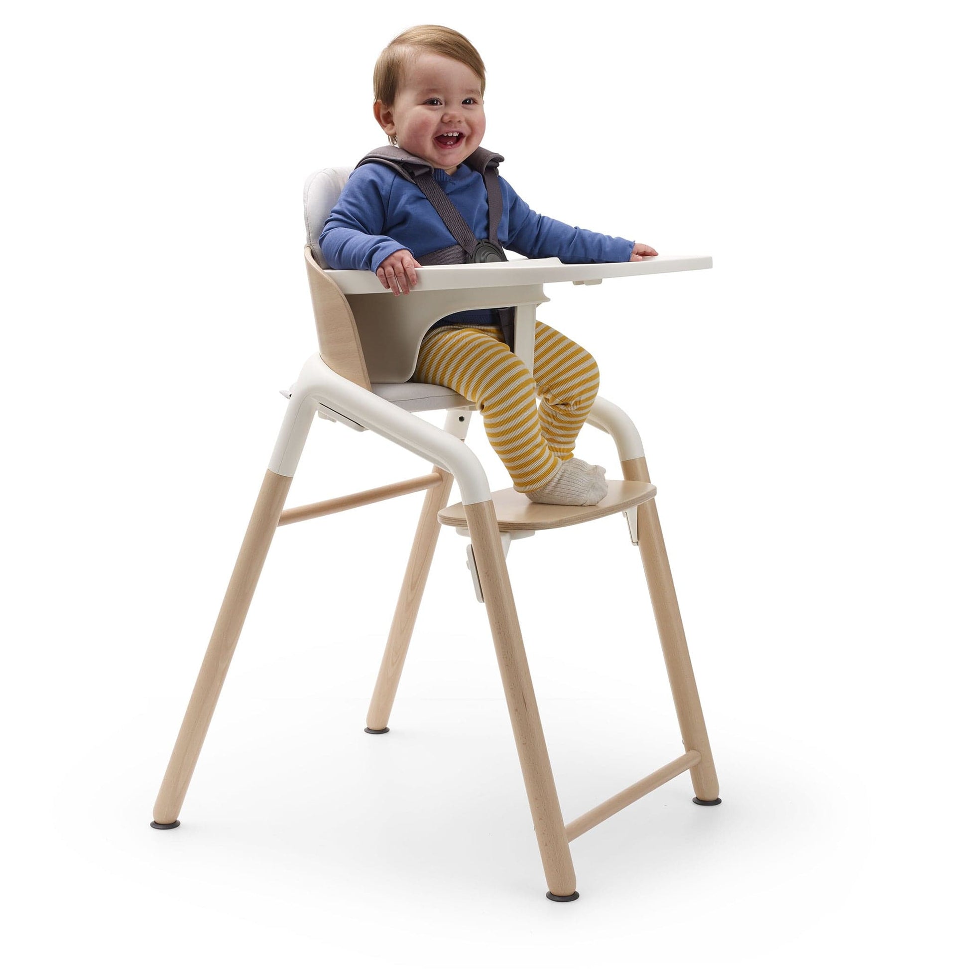 Bugaboo Giraffe Complete High Chair - Warm Wood / Grey - 200008016