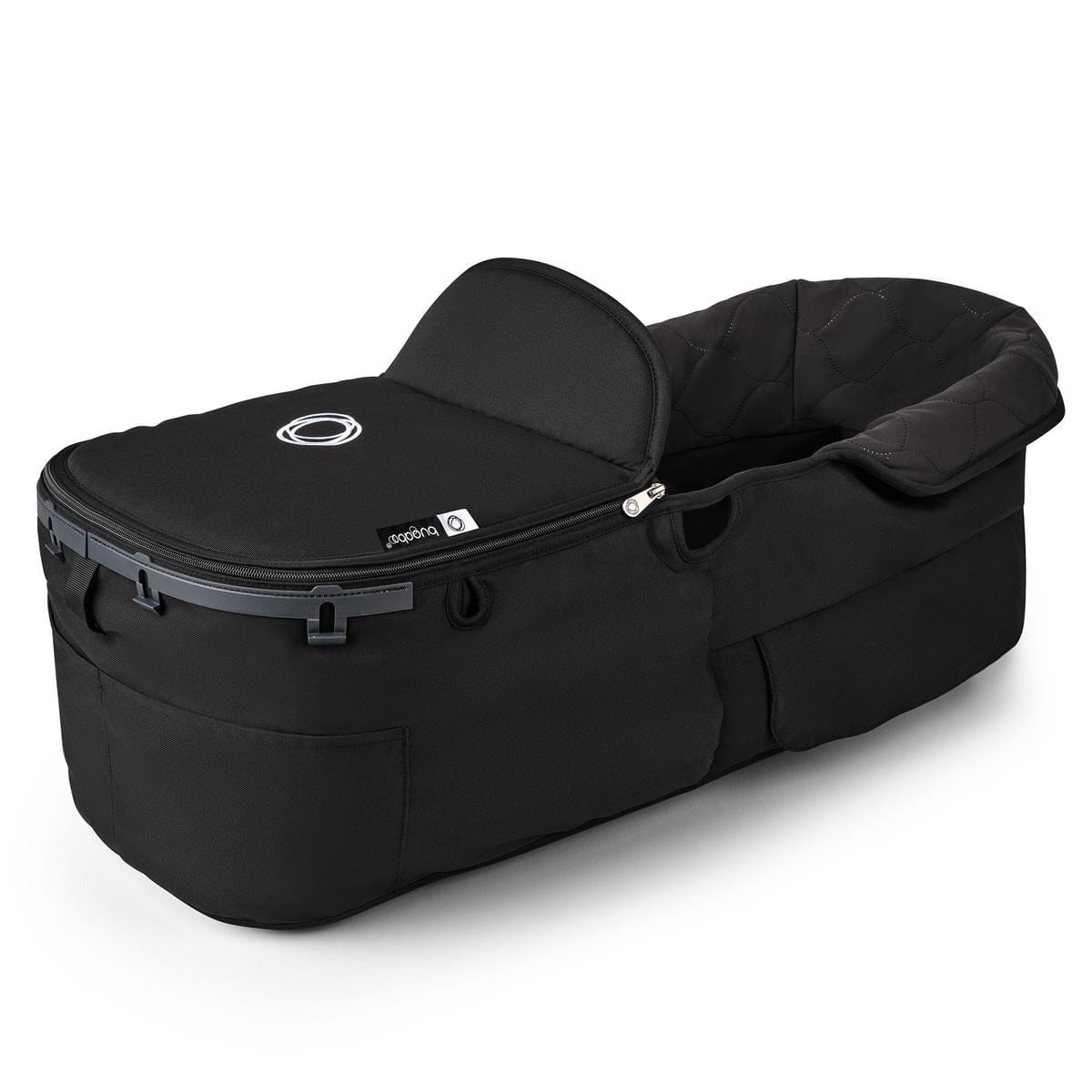 Bugaboo Kangaroo Bassinet Fabric Complete - Midnight Black - 100505003