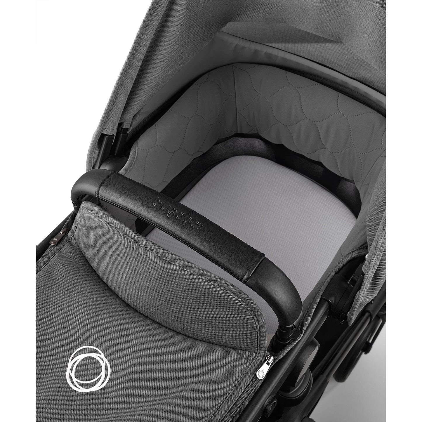 Bugaboo Kangaroo Bassinet Fabric Complete - Moon Grey - 100505001