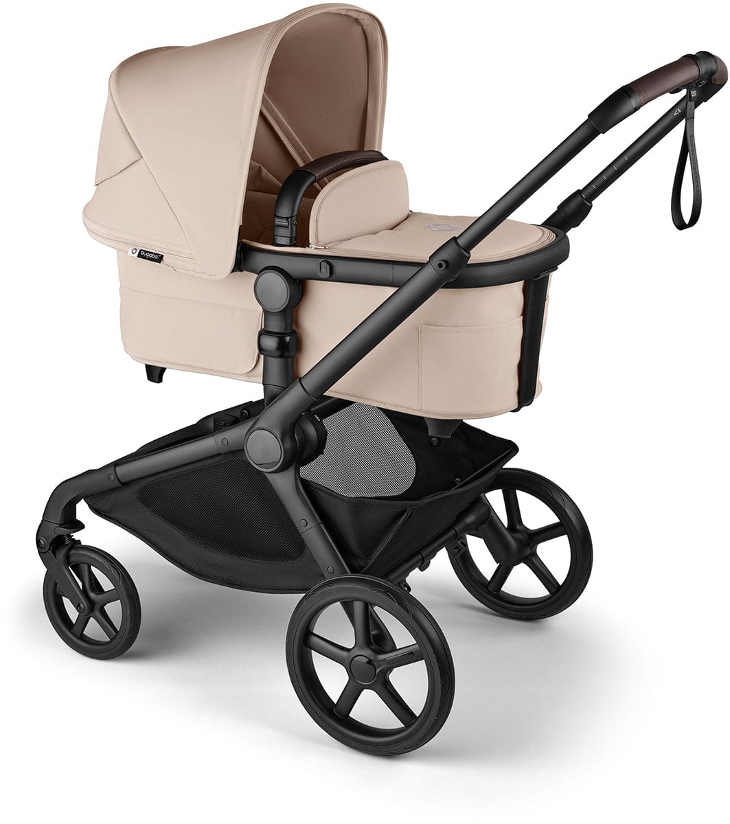 Bugaboo Kangaroo Complete Single-to-Double Stroller - Black / Desert Taupe / Desert Taupe - 100280028