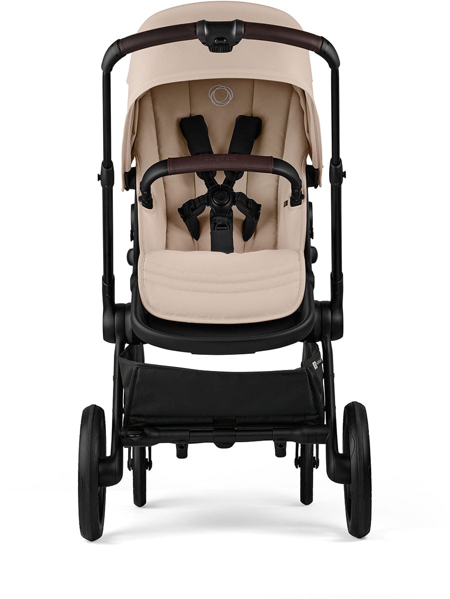Bugaboo Kangaroo Complete Single-to-Double Stroller - Black / Desert Taupe / Desert Taupe - 100280028