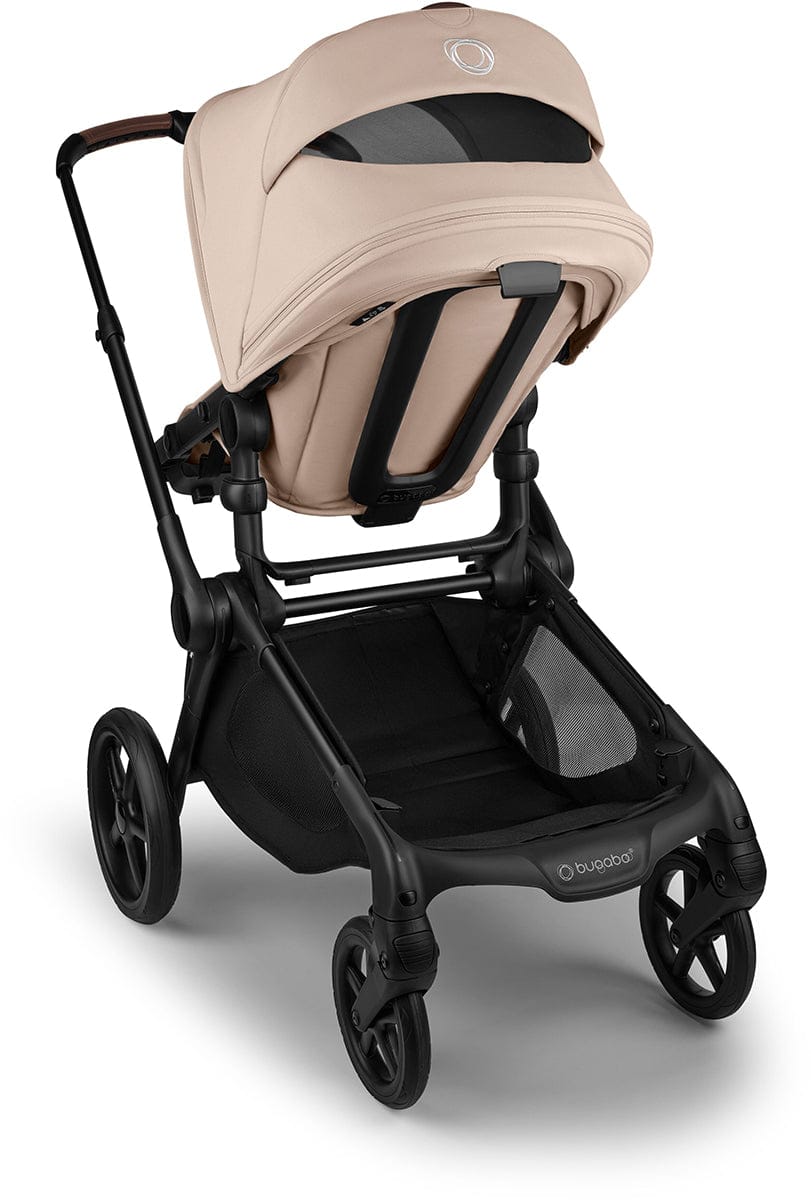 Bugaboo Kangaroo Complete Single-to-Double Stroller - Black / Desert Taupe / Desert Taupe - 100280028