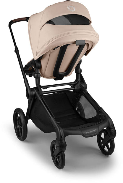 Bugaboo Kangaroo Complete Single-to-Double Stroller - Black / Desert Taupe / Desert Taupe - 100280028