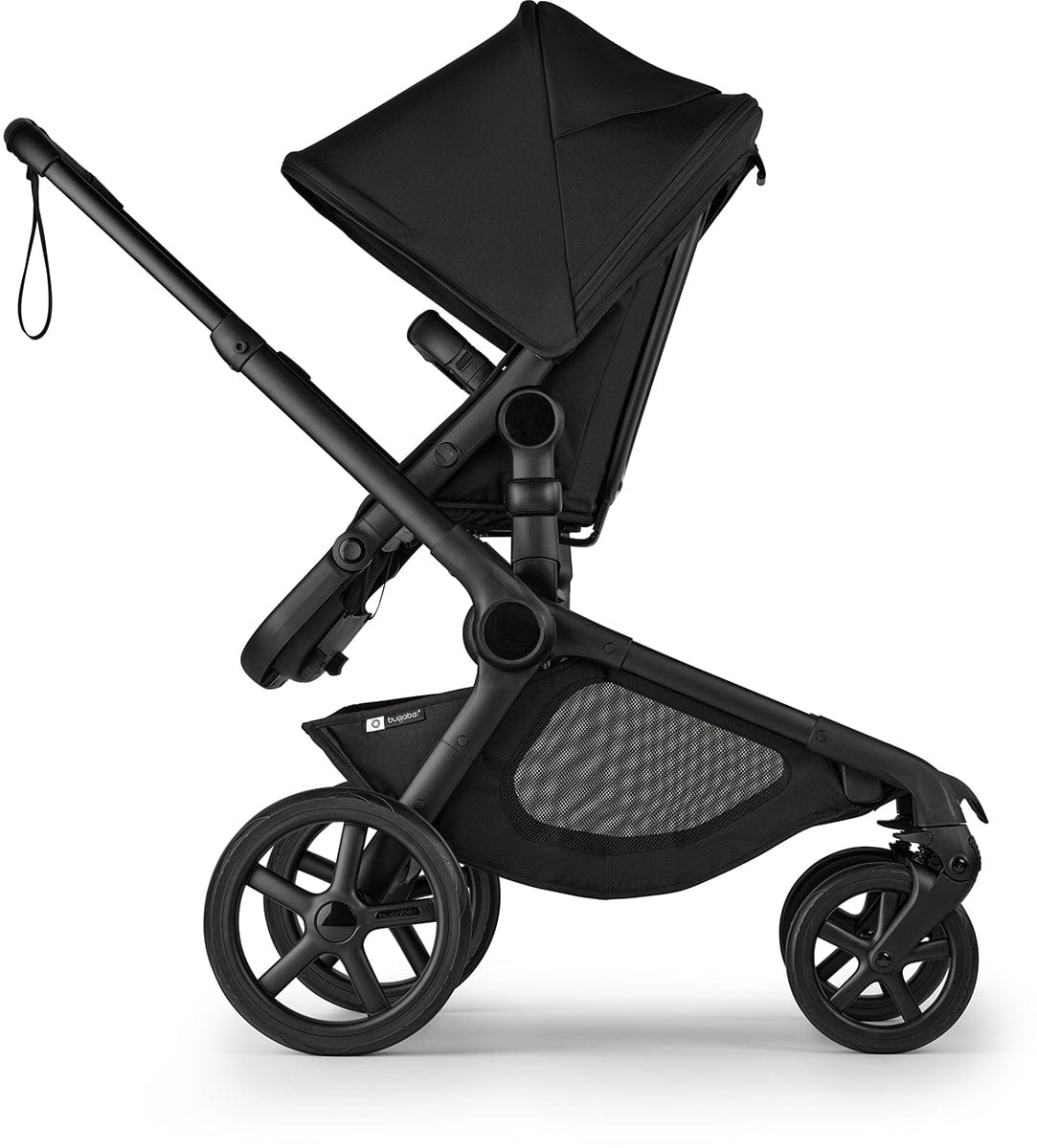 Bugaboo Kangaroo Complete Single-to-Double Stroller - Black / Midnight Black / Midnight Black - 100280018