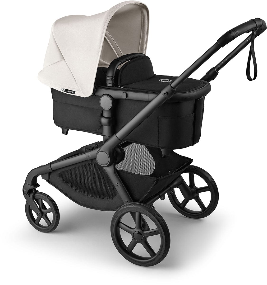 Bugaboo Kangaroo Complete Single-to-Double Stroller - Black / Midnight Black / Misty White - 100280019
