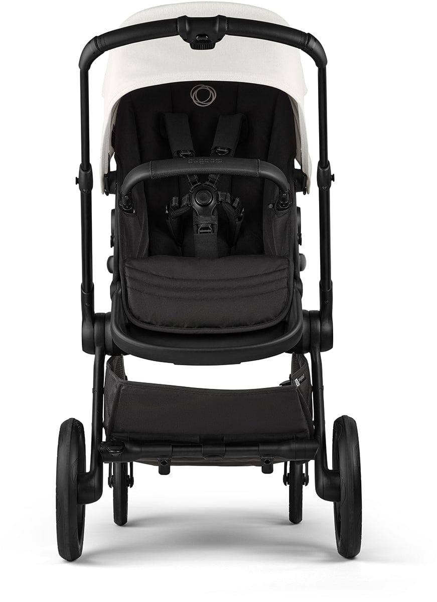 Bugaboo Kangaroo Complete Single-to-Double Stroller - Black / Midnight Black / Misty White - 100280019