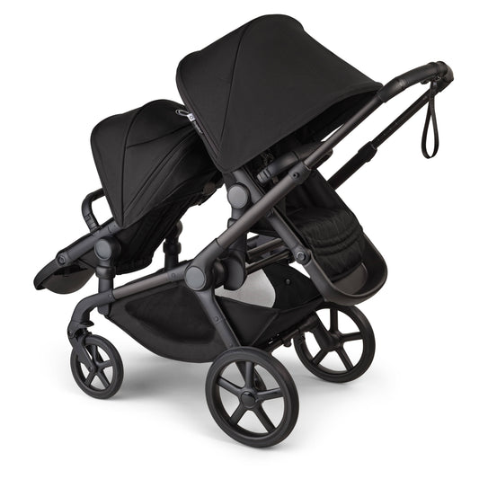 Bugaboo Kangaroo Double Seat Stroller - Black / Midnight Black / Midnight Black - 100506003-100281022