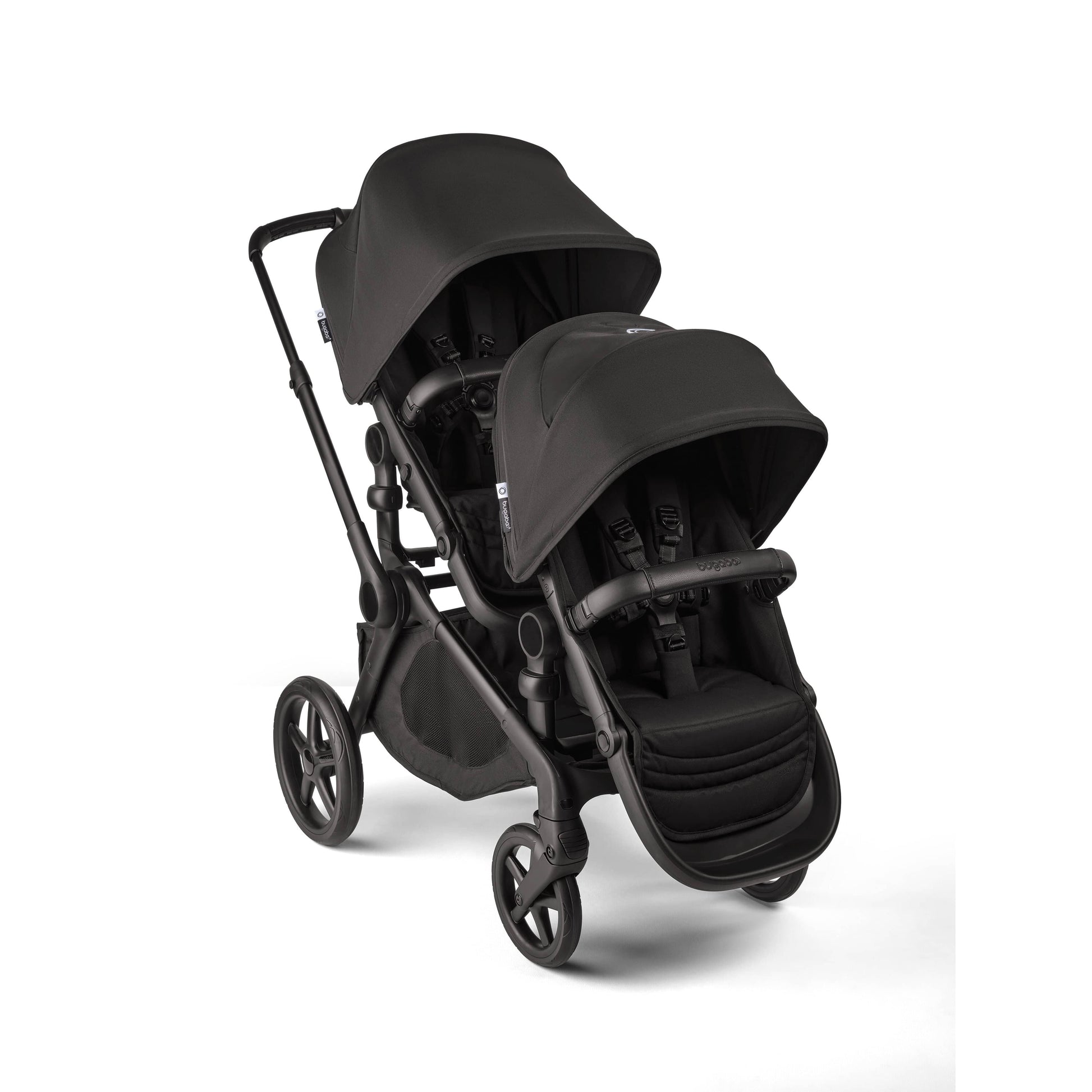 Bugaboo Kangaroo Double Seat Stroller - Black / Midnight Black / Midnight Black - 100506003-100281022