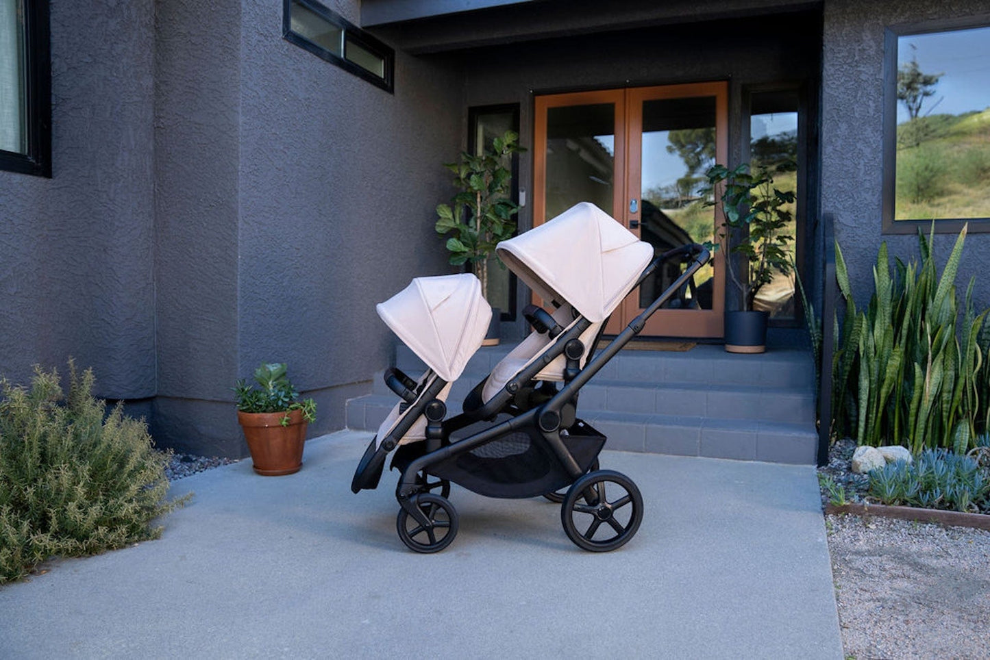 Bugaboo Kangaroo Double Stroller Sibling Essentials Bundle