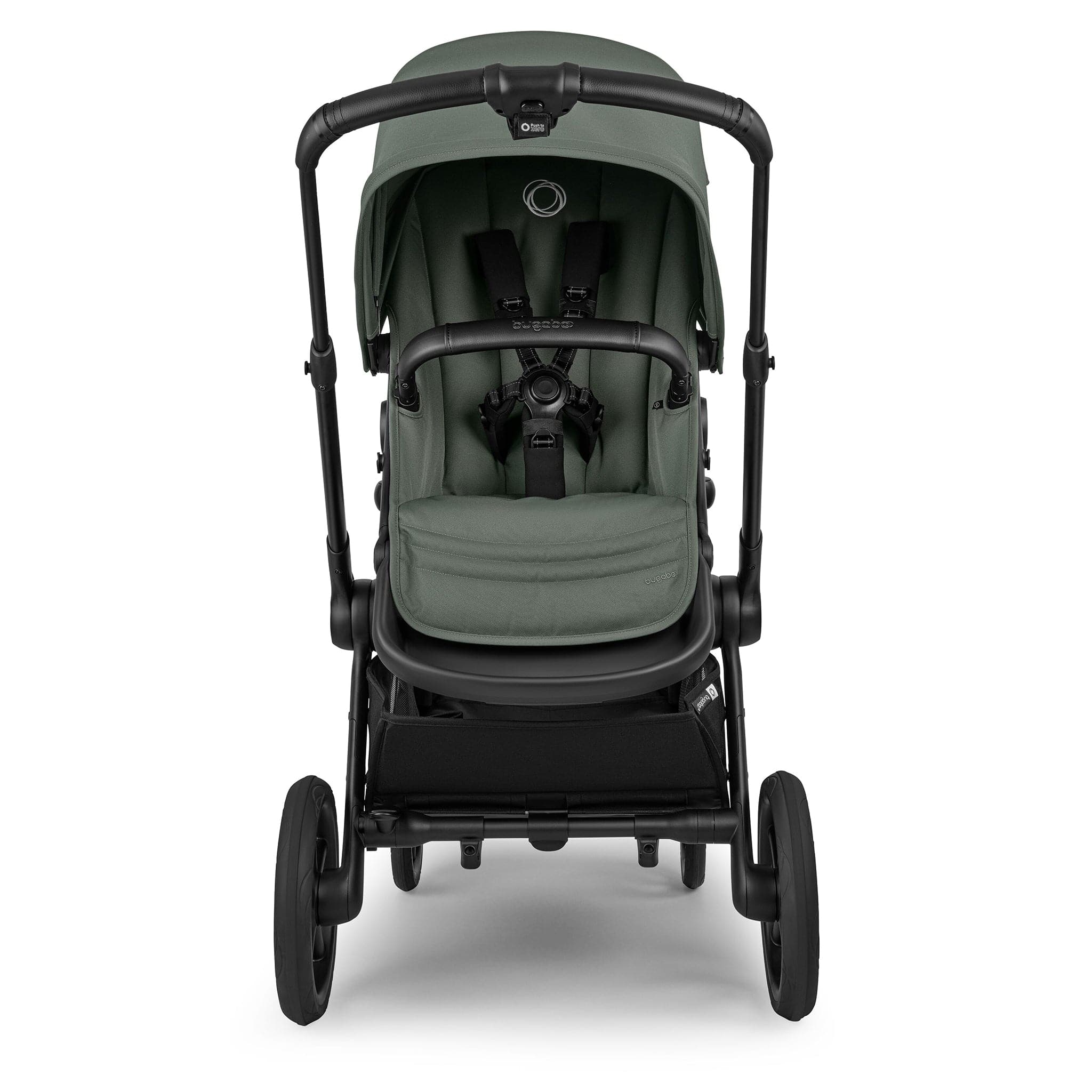 Bugaboo Kangaroo Seat Complete Stroller - Black / Forest Green