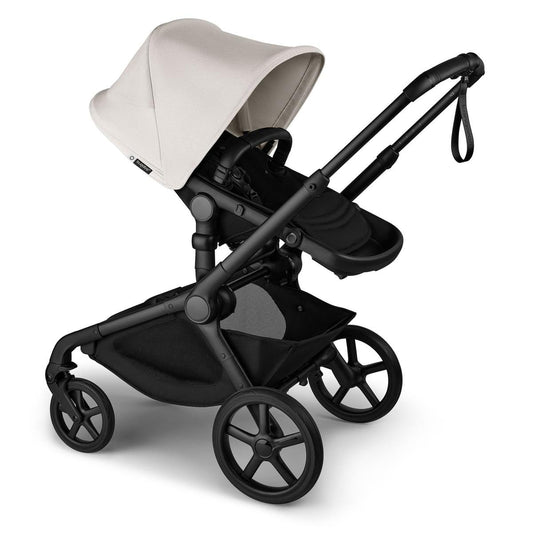Bugaboo Kangaroo Complete Stroller + Turtle Air Shield By Nuna Travel System Bundle - Black / Midnight Black / Misty White / Black - 100506004-400016001