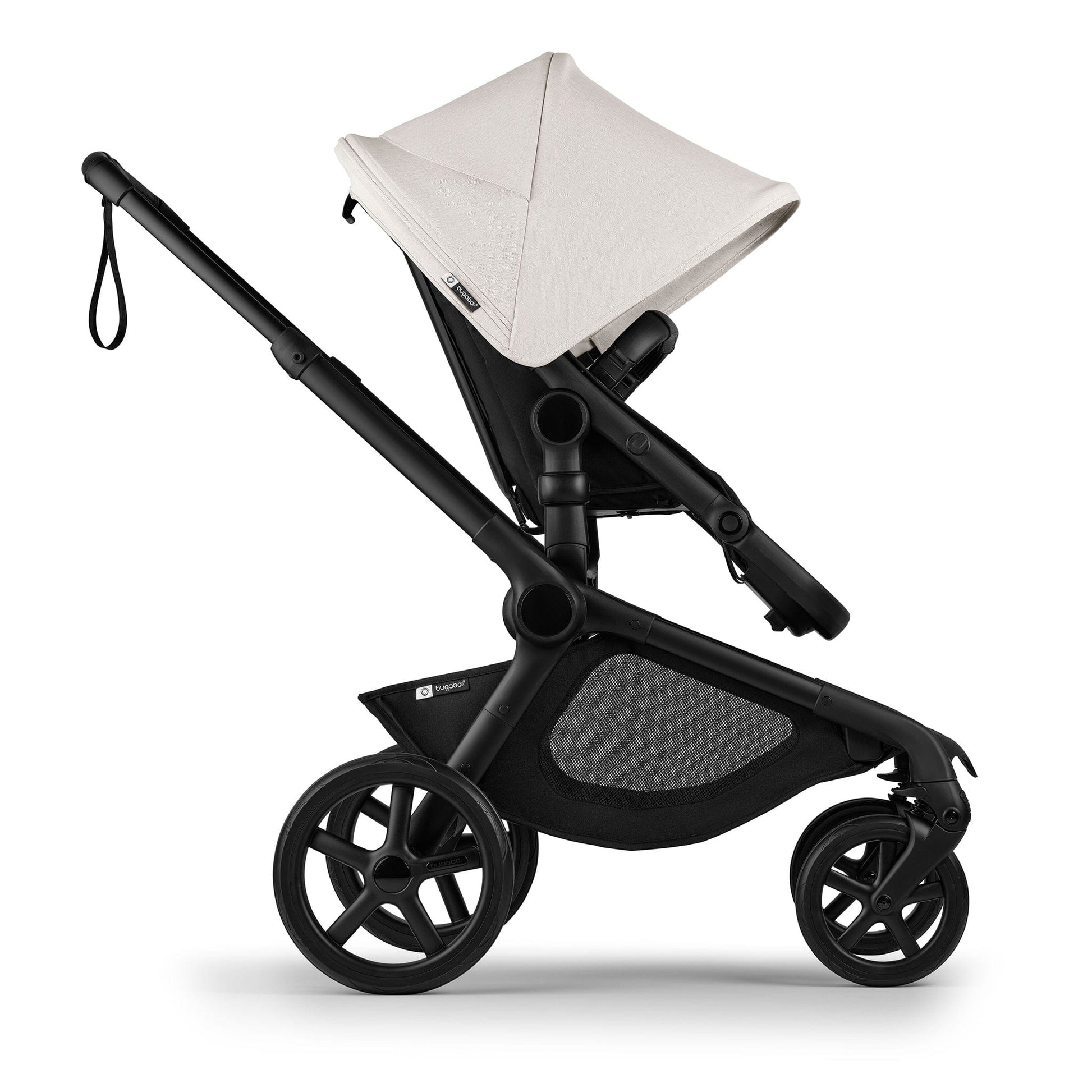 Bugaboo Kangaroo Seat Complete Stroller - Black / Midnight Black / Misty White - 100506004