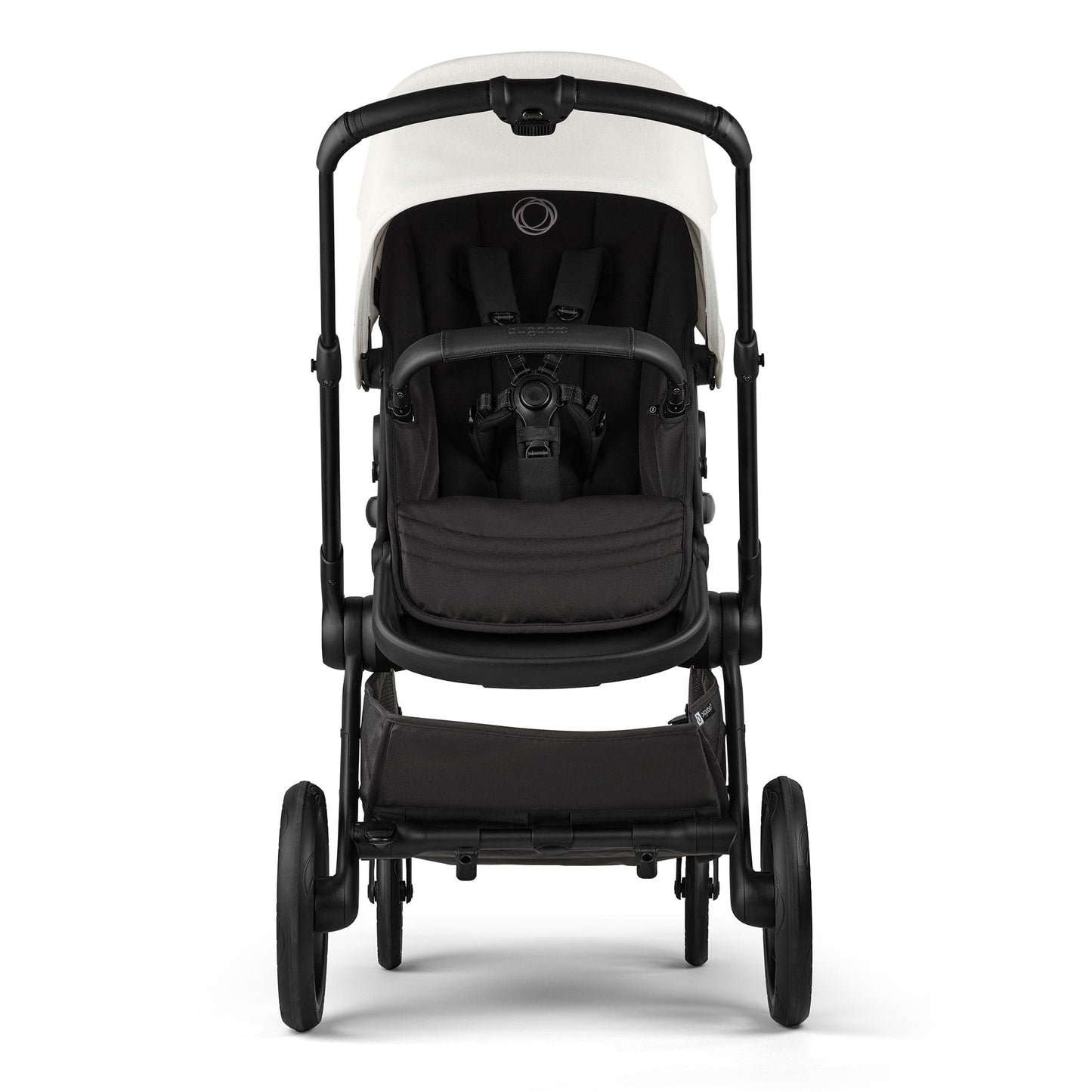Bugaboo Kangaroo Seat Complete Stroller - Black / Midnight Black / Misty White - 100506004