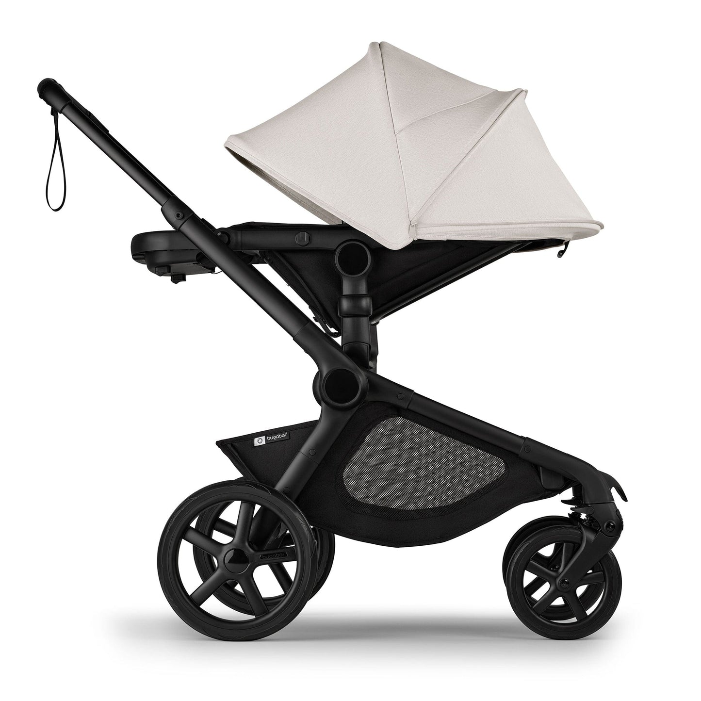 Bugaboo Kangaroo Seat Complete Stroller - Black / Midnight Black / Misty White - 100506004