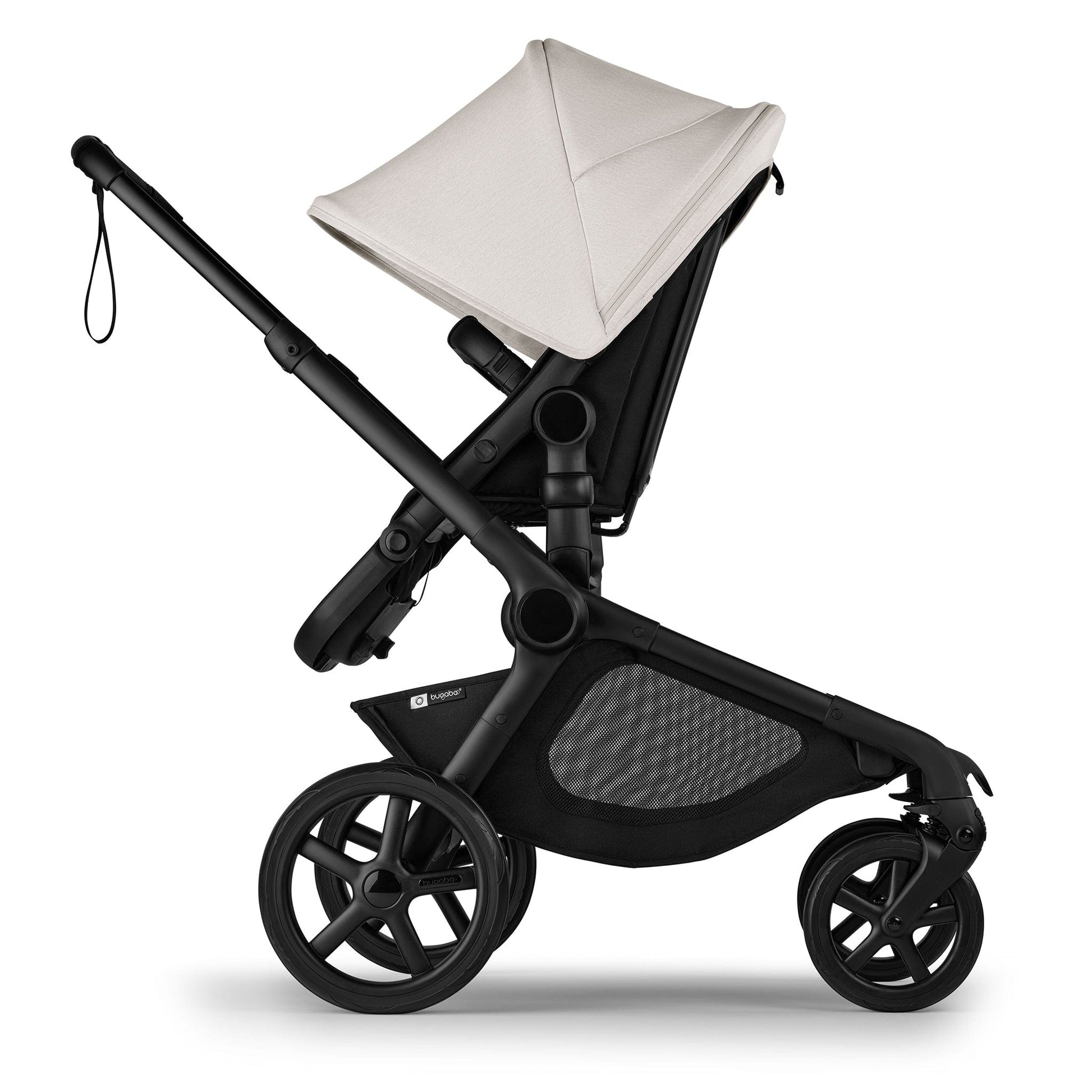 Bugaboo Kangaroo Seat Complete Stroller - Black / Midnight Black / Misty White - 100506004