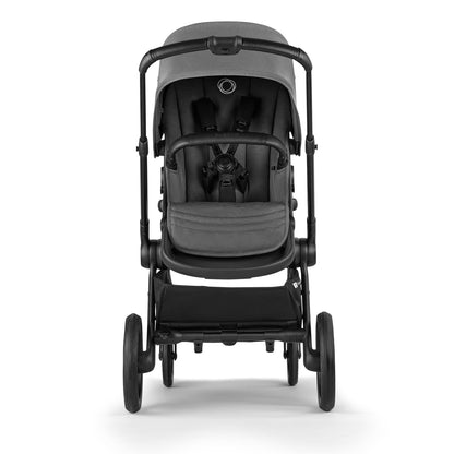 Bugaboo Kangaroo Seat Complete Stroller - Black / Moon Grey / Moon Grey - 100506002
