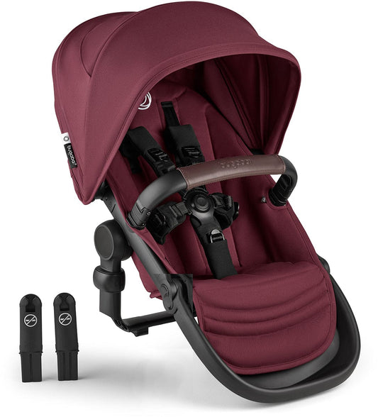 Bugaboo Kangaroo Sibling / Toddler Seat - Black / Dark Cherry / Dark Cherry - 100281019