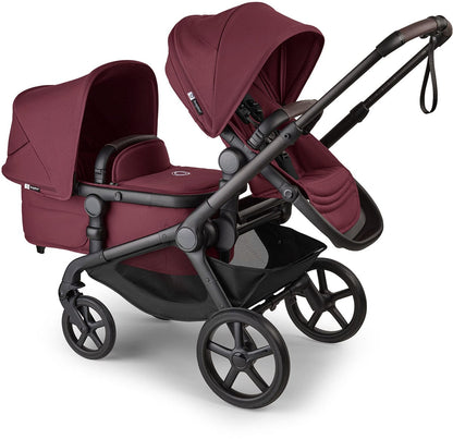 Bugaboo Kangaroo Sibling / Toddler Seat - Black / Dark Cherry / Dark Cherry - 100281019