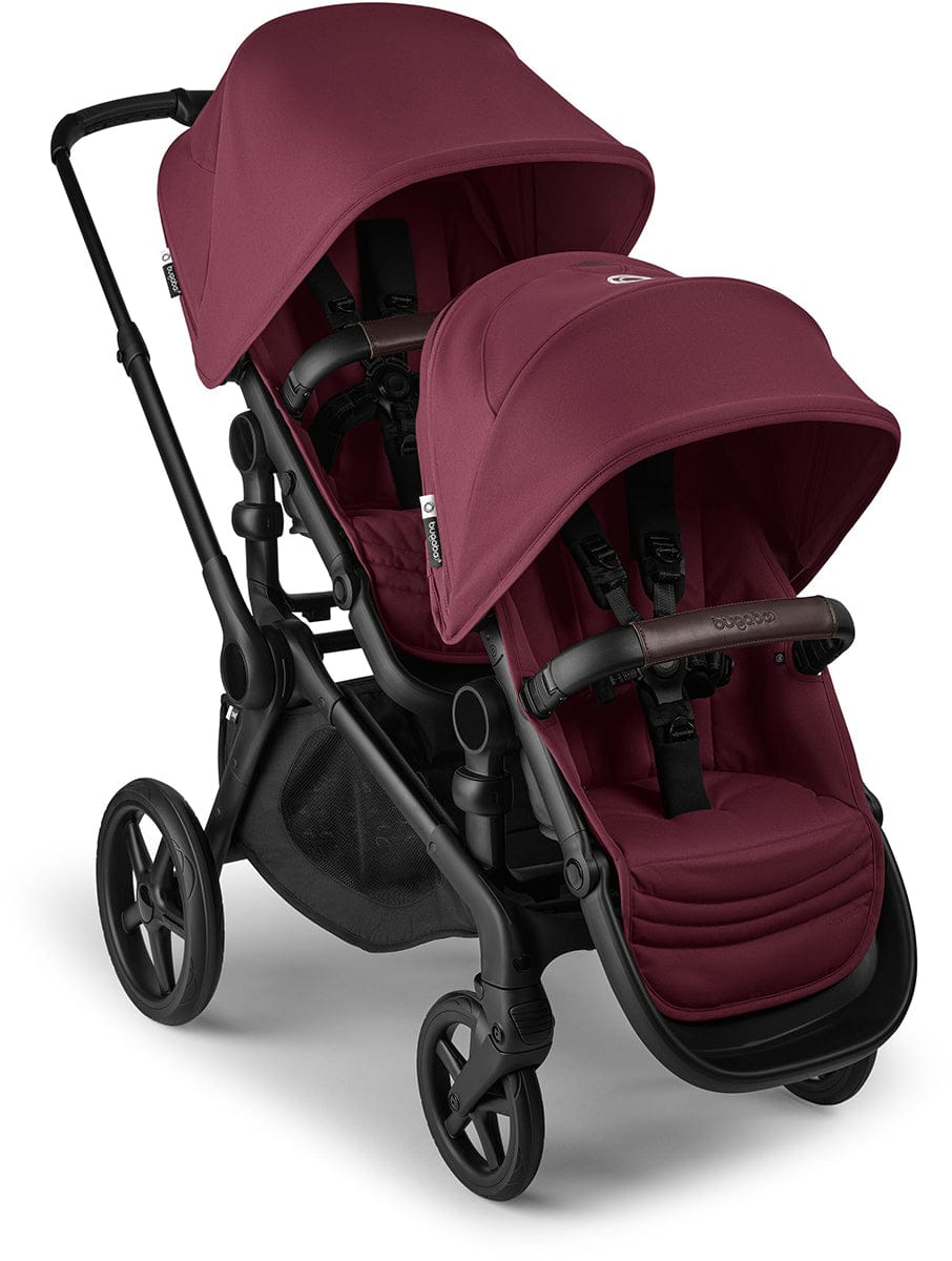 Bugaboo Kangaroo Sibling / Toddler Seat - Black / Dark Cherry / Dark Cherry - 100281019
