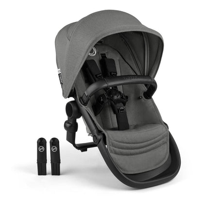 Bugaboo Kangaroo Sibling Seat - Black / Moon Grey / Moon Grey - 100281023