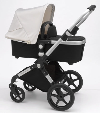Bugaboo Lynx Complete Stroller - Aluminum/Black/Fresh White - 231350BW01