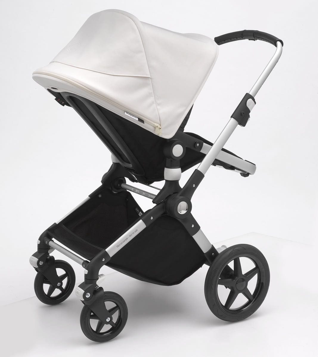 Bugaboo Lynx Complete Stroller - Aluminum/Black/Fresh White - 231350BW01