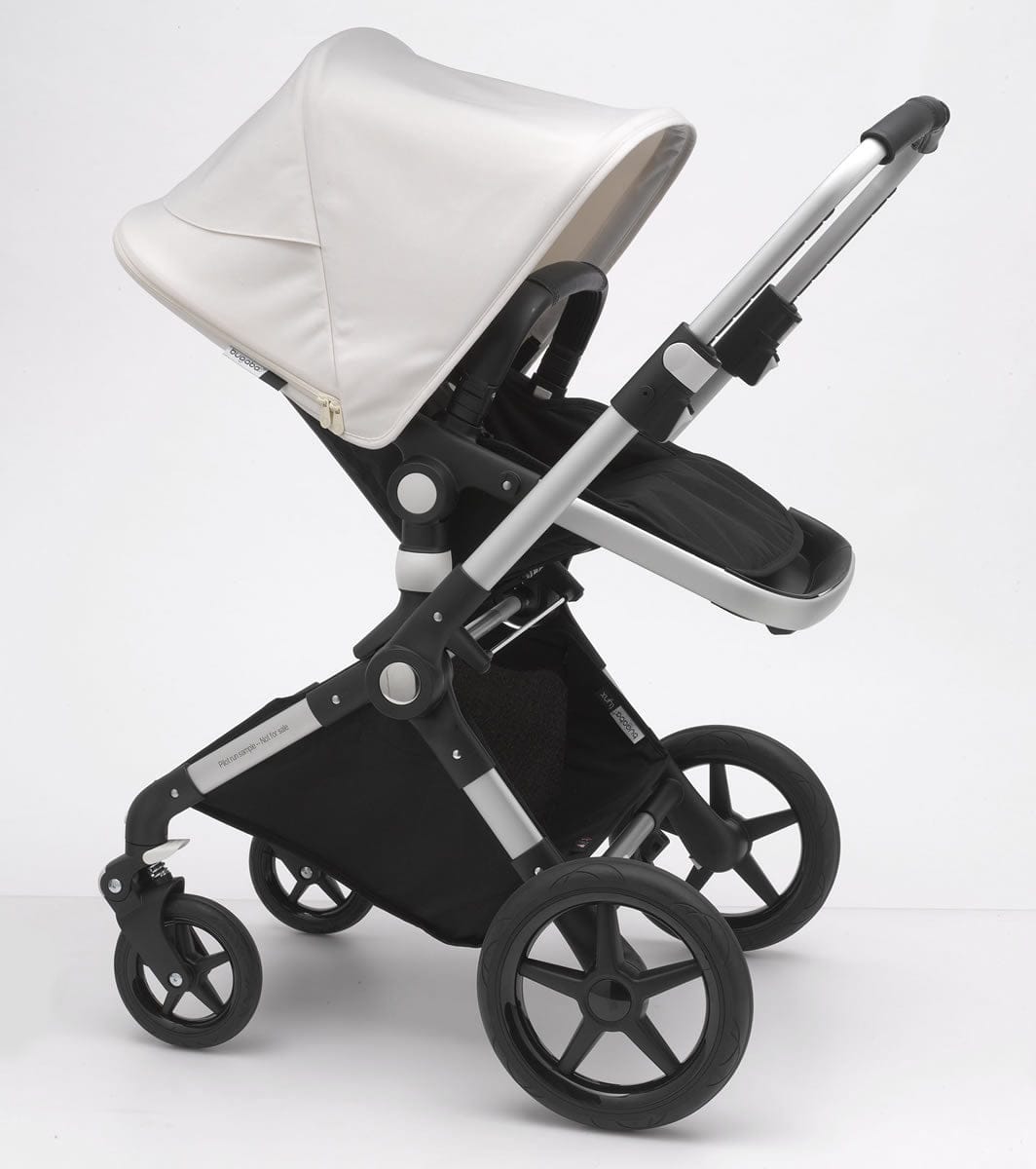 Bugaboo Lynx Complete Stroller - Aluminum/Black/Fresh White