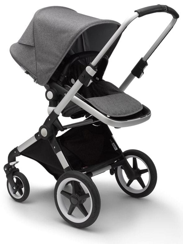 Bugaboo Lynx Complete Stroller - Aluminum/Grey Melange/Grey Melange