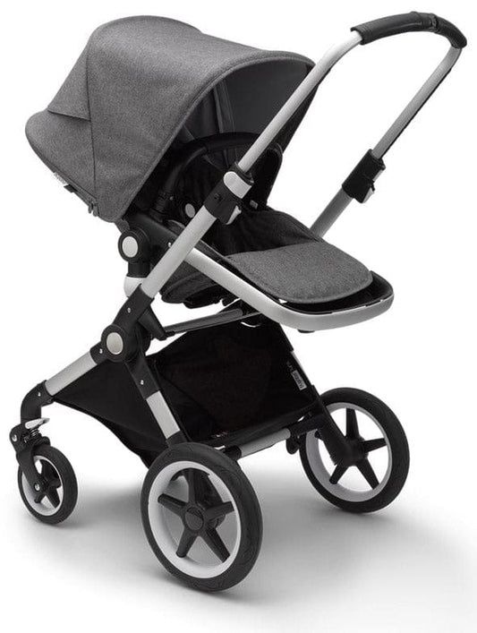 Bugaboo Lynx Complete Stroller - Aluminum/Grey Melange/Grey Melange
