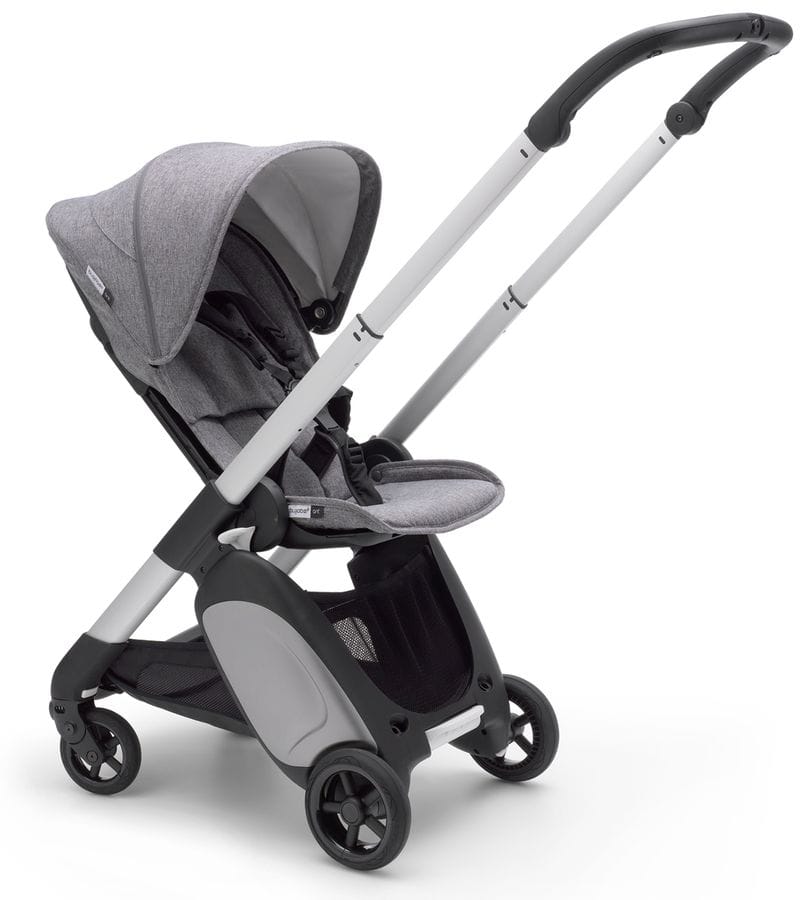 Bugaboo OPEN BOX Ant Complete Stroller - Aluminum/Grey Melange - 910232GR01-OB