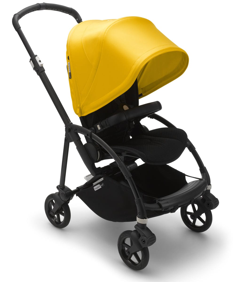 Bugaboo OPEN BOX Bee6 Complete Stroller (One Box) - Black/Black/Lemon Yellow