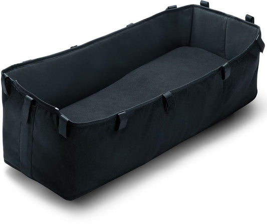 Bugaboo OPEN BOX Donkey 2 Bassinet Fabric Complete - Black - 181116ZW01-OB