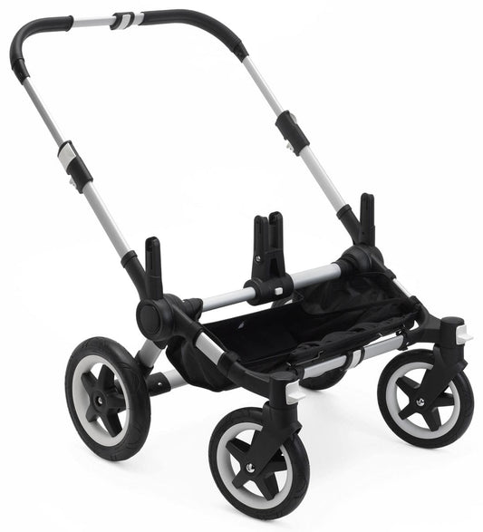 Bugaboo OPEN BOX Donkey 2 Stroller Base - Aluminum - 181110ZW07-OB