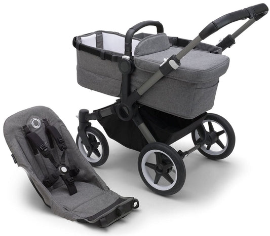 Bugaboo OPEN BOX Donkey 5 Base - Graphite / Grey Melange - 100002026-OB