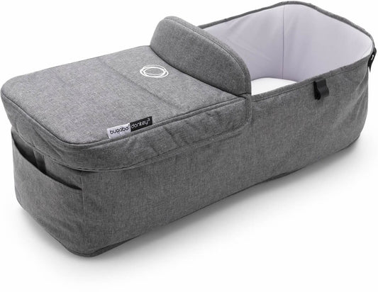 Bugaboo OPEN BOX Donkey3 Bassinet Fabric Complete - Grey Melange - 181116GM02-OB