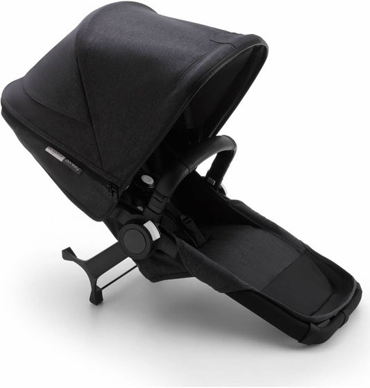 Bugaboo OPEN BOX Donkey3 Duo Extension Set - Black/Mineral Washed Black - 180127MC01-OB