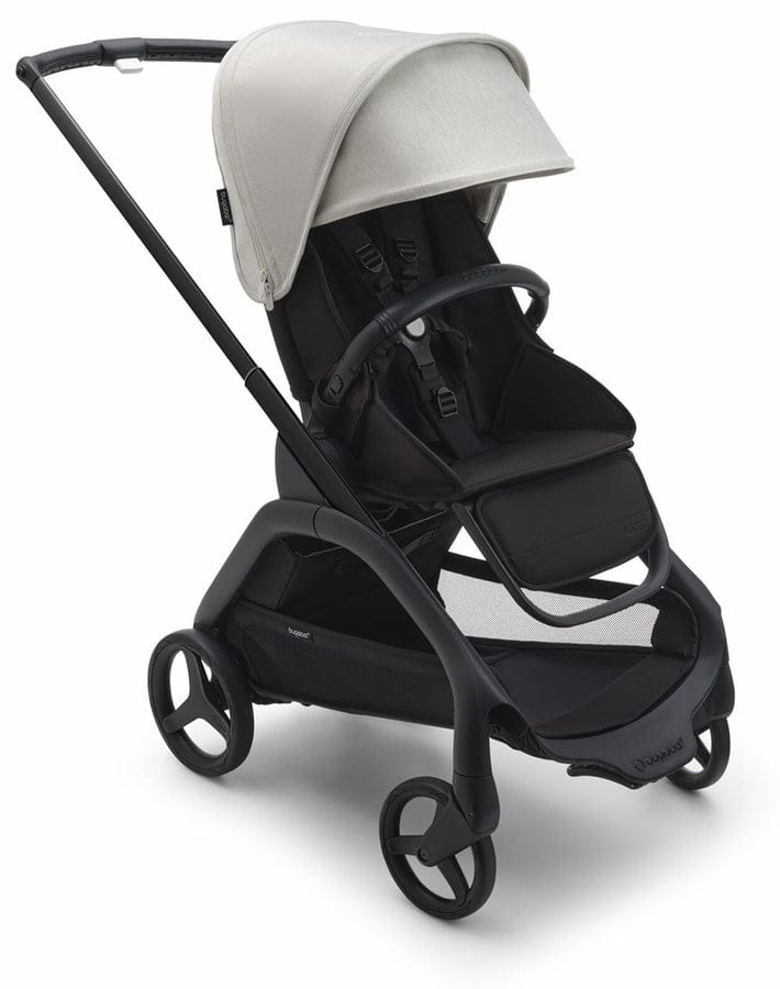 Bugaboo OPEN BOX Dragonfly Complete Lightweight Compact Stroller - Black / Midnight Black / Misty White (Albee Exclusive) - 100176060-ob