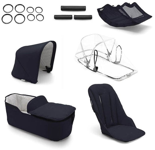 Bugaboo OPEN BOX Fox Classic Style Set Complete - Dark Navy - 230255AA01-OB