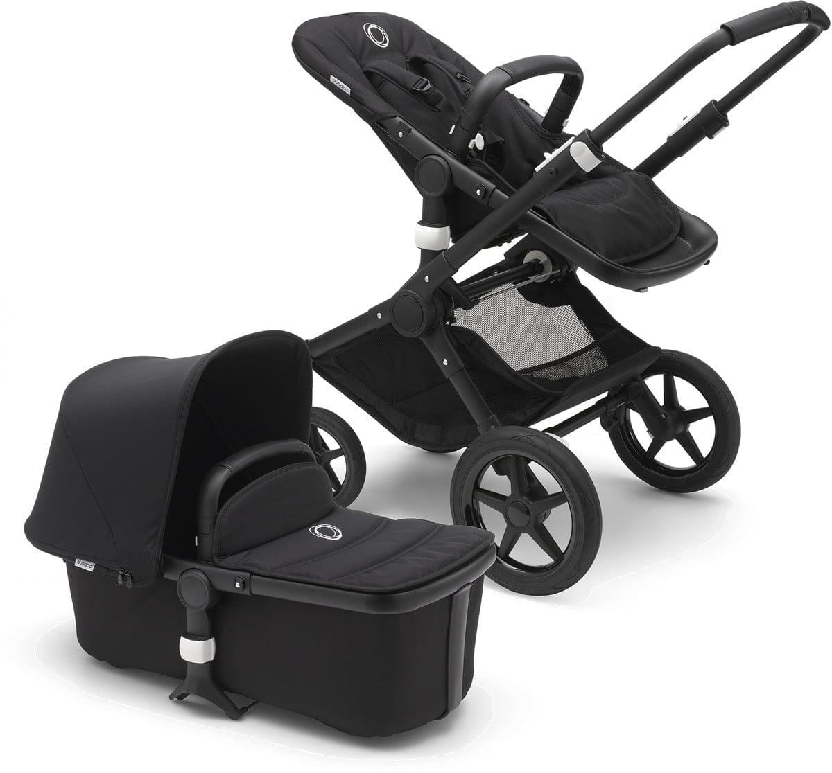 Bugaboo OPEN BOX Fox Complete Stroller - Black/Black - 231110AI01-OB